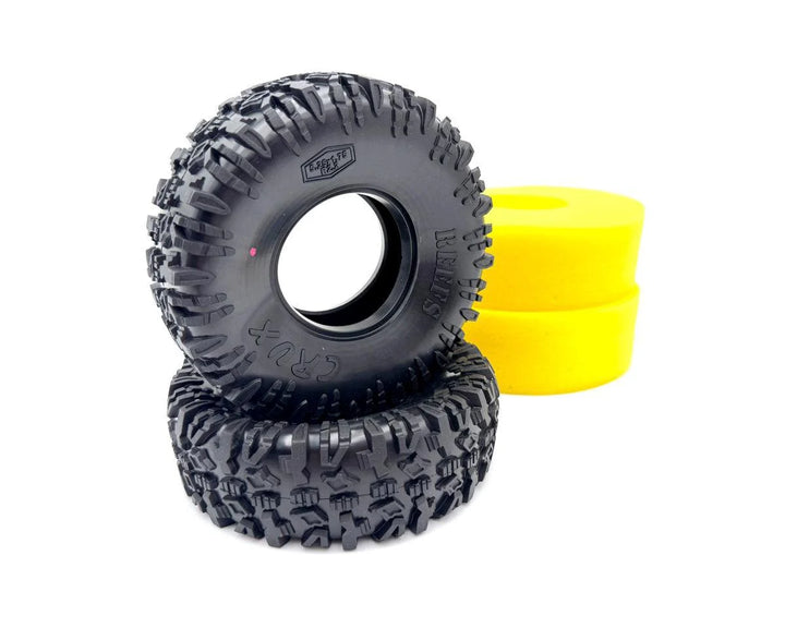 Reefs RC Crux 2.2" Rock Crawler Tires w/Foams (2) (5.25") (Pink)