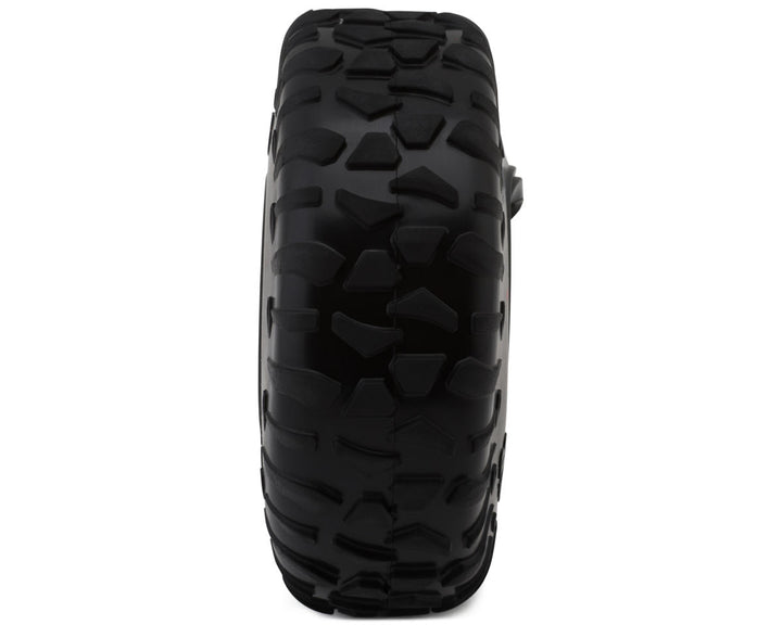 Reefs RC 1/10 Scrub 1.9" Performance Rock Crawler Tires (2) (4.75") (Pink) w/Foam Inserts.