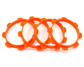 Serpent 1/8 Truck Tire Mounting Bands (Orange) (4) - Iron City RC Hobbies