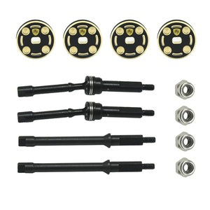 Powerhobby 1144 Steel Hardening +4mm CVD with Brass +4mm Weight, for Axial SCX30