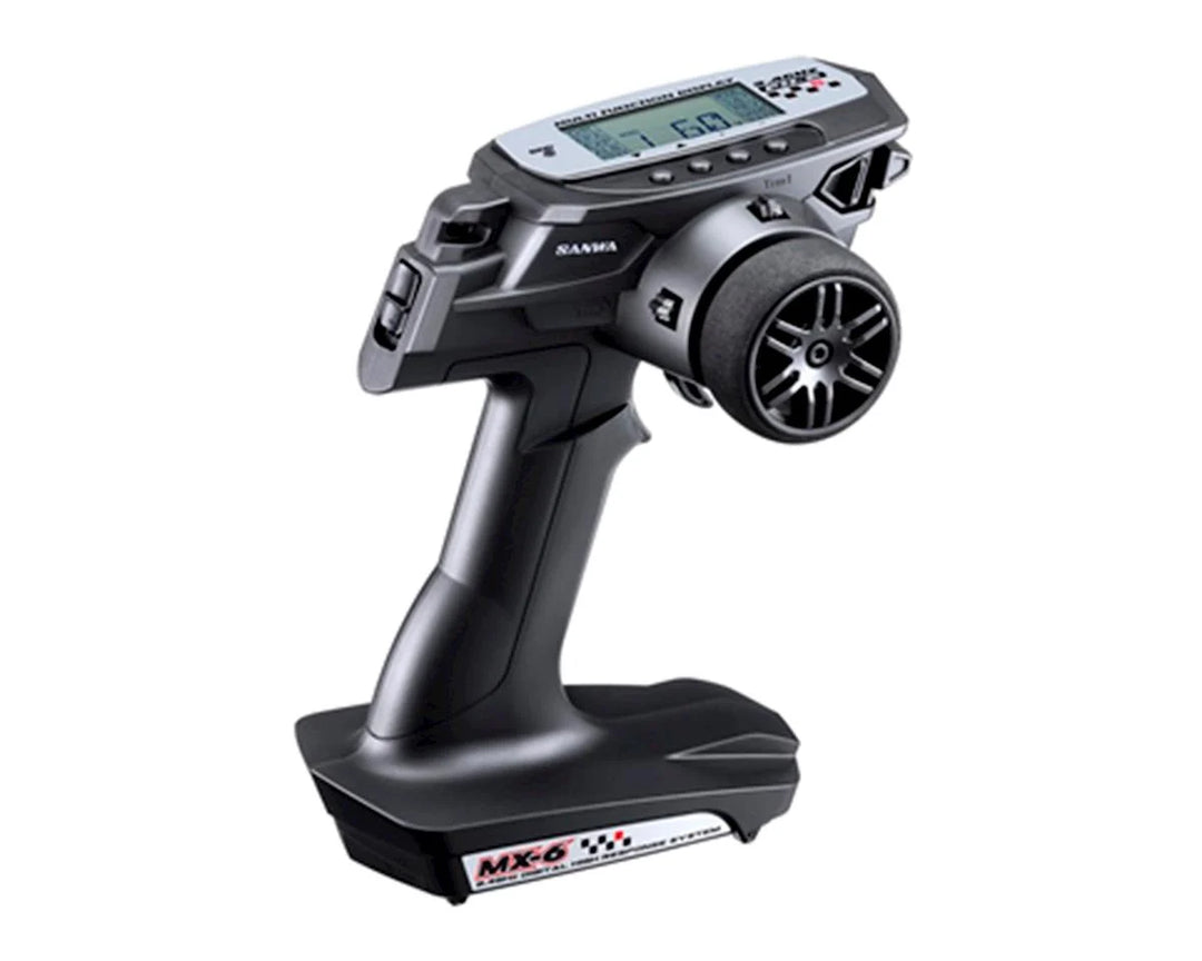 Sanwa MX-6 3-Channel Pistol Radio TX 3-Channel RX - Iron City RC Hobbies