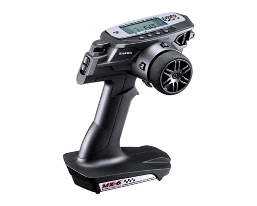Sanwa MX-6 3-Channel Pistol Radio TX 3-Channel RX - Iron City RC Hobbies