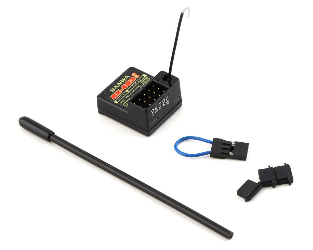 Sanwa MT-5 4-Channel Pistol Grip Radio 4-Channel RX - Iron City RC Hobbies