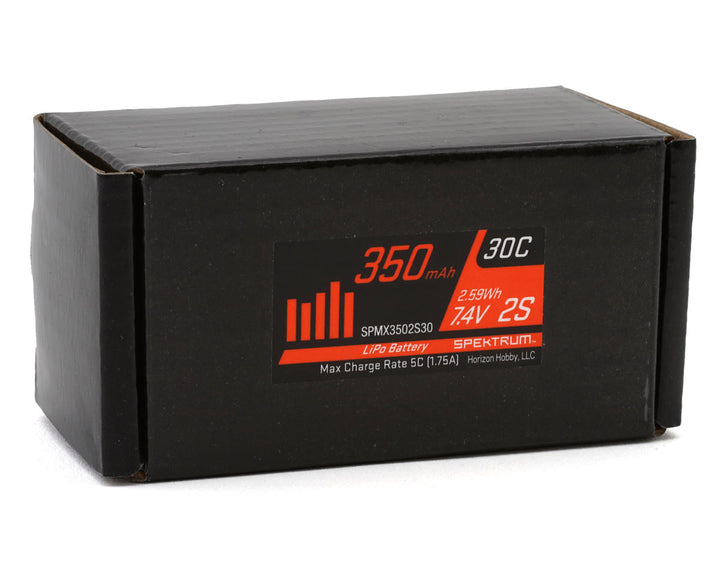 Spektrum RC SCX24 2S LiPo 30C Battery Pack (7.4V/350mAh) w/PH2.0 Connector