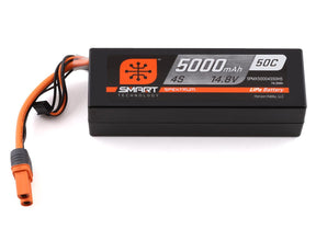 Spektrum 14.8V 5000mAh 4S 50C Smart Hardcase LiPo Battery: IC5 - Iron City RC Hobbies
