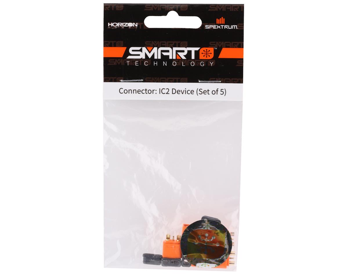 Spektrum RC IC2 Battery Connector (5) (Male)