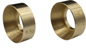 Hot Racing 9.5g Brass Machete Wheel Weights Scx24 - Iron City RC Hobbies