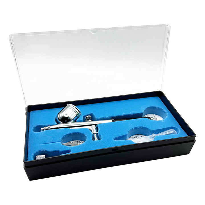 Spaz Stix Dual Action Gravity Feed Airbrush