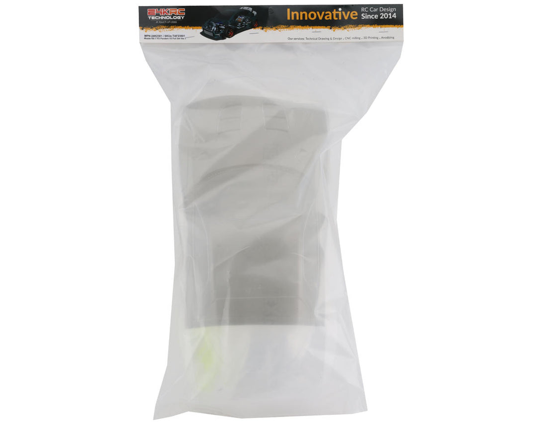 24K RC Technology 1/10 '92 RX7 FD Pandem V3 Full Drift Body Set w/Cosmetic Mods (Clear) (V1) (257mm Wheelbase)