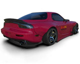 24K RC Technology 1/10 '92 RX7 FD Pandem V3 Full Drift Body Set w/Cosmetic Mods (Clear) (V3) (257mm Wheelbase)