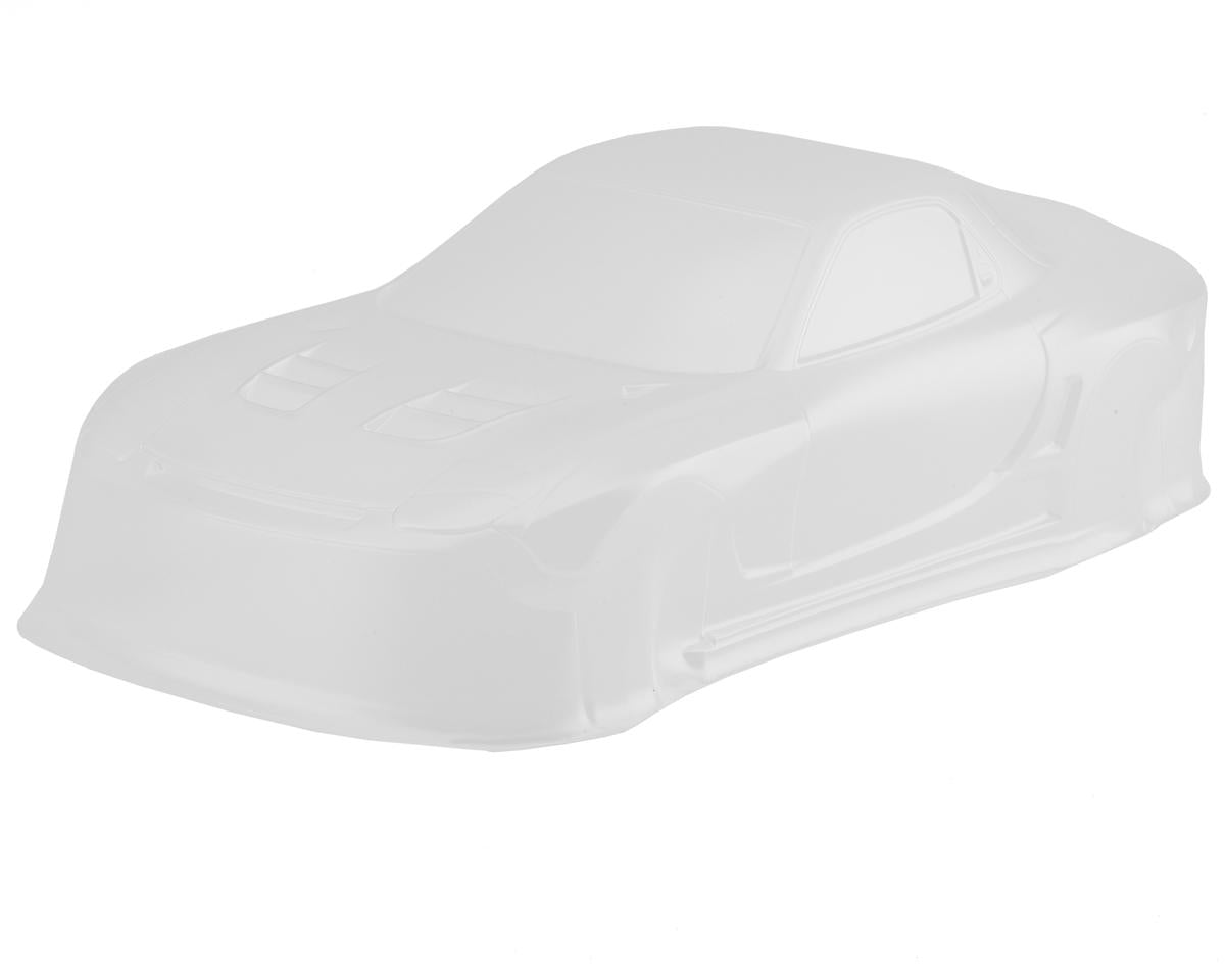 24K RC Technology 1/10 '92 RX7 FD Pandem V3 Full Drift Body Set w/Cosmetic Mods (Clear) (V3) (257mm Wheelbase)