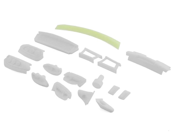 24K RC Technology 1/10 '92 RX7 FD Pandem V3 Full Drift Body Set w/Cosmetic Mods (Clear) (V4) (257mm Wheelbase)