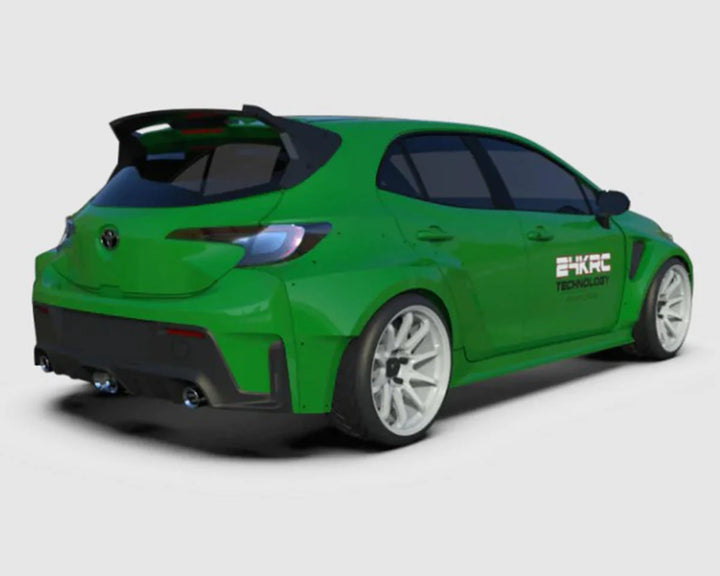 24K RC Technology 1/10 Corolla GR DPR Drift Body Set (Clear) (260mm Wheelbase)