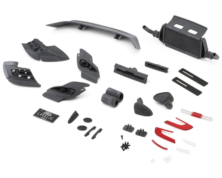 24K RC Technology 1/10 13th Anniversary GR86 Full Drift Spec Body Set (Clear) (Limited Edition)