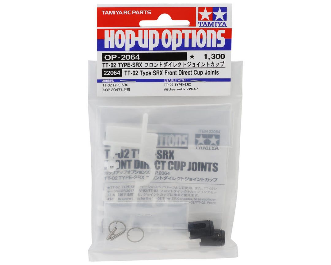 Tamiya TT-02 Steel Front Direct Cup Joints (Type-SRX)