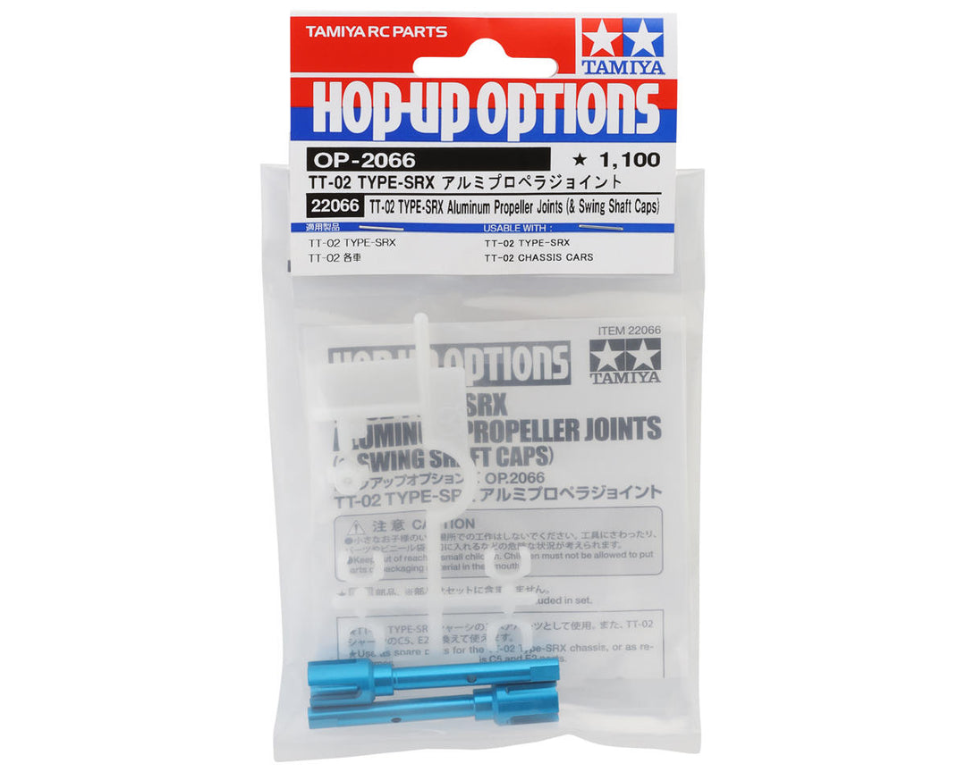 Tamiya TT-02 Aluminum Propeller Joints & Swing Shaft (Type-SRX)