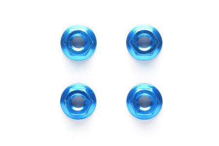 Tamiya RC 4MM Alum Serrated Wheel Nut