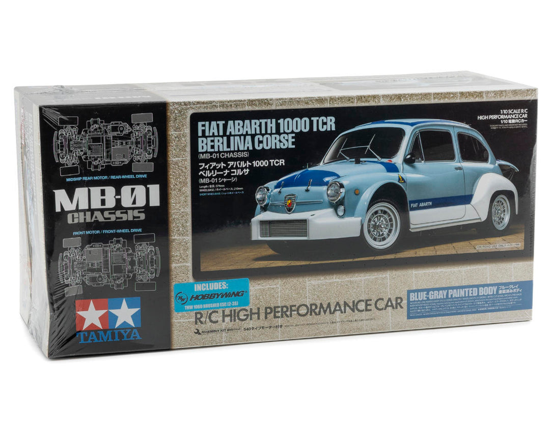 Tamiya Fiat Abarth 1000 TCR Berlina Corse 2WD On-Road Kit (MB-01) (Pre-Painted)