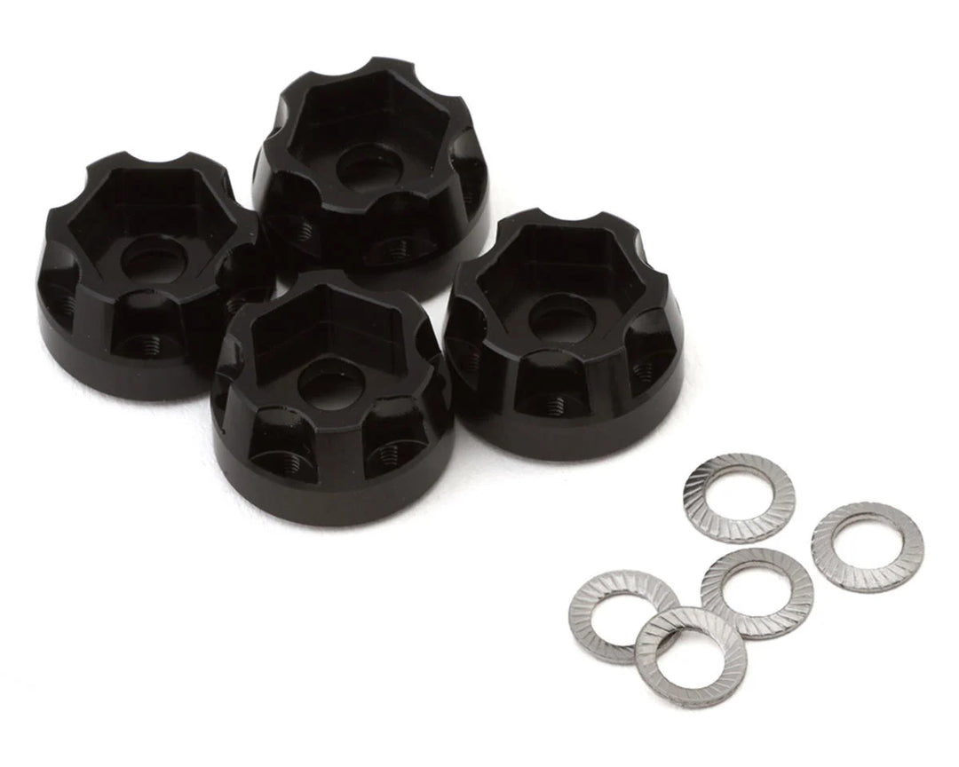 Treal Hobby Type L 1.0" Aluminum Cyclone Beadlock Wheels (Gold) (4) (27.5g ea)