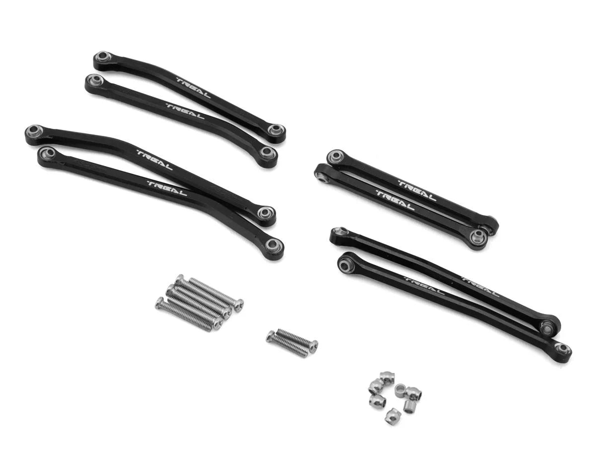 Treal Hobby Axial SCX30 Aluminum High Clearance Suspension Links Set (Choose Color)