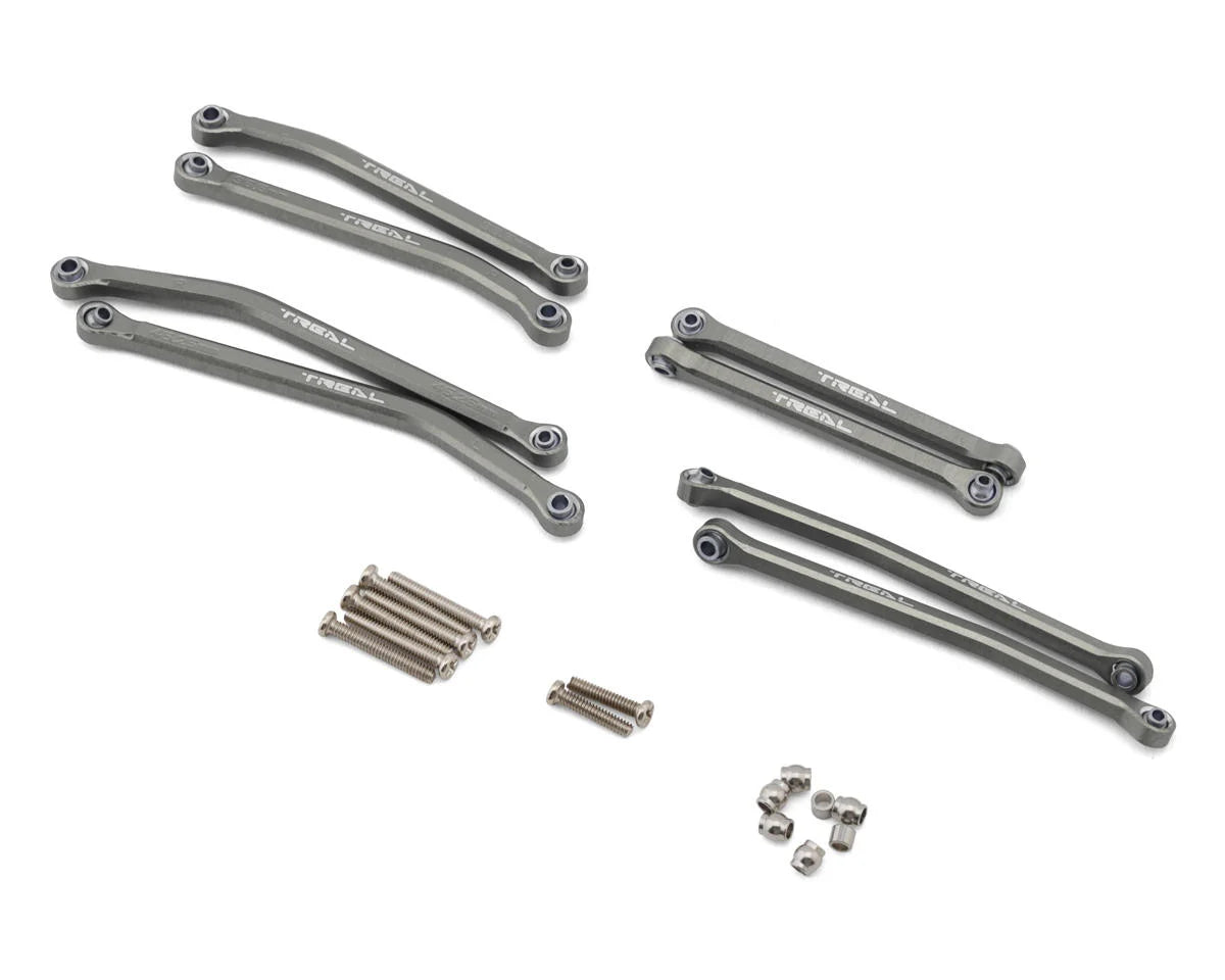 Treal Hobby Axial SCX30 Aluminum High Clearance Suspension Links Set (Choose Color)