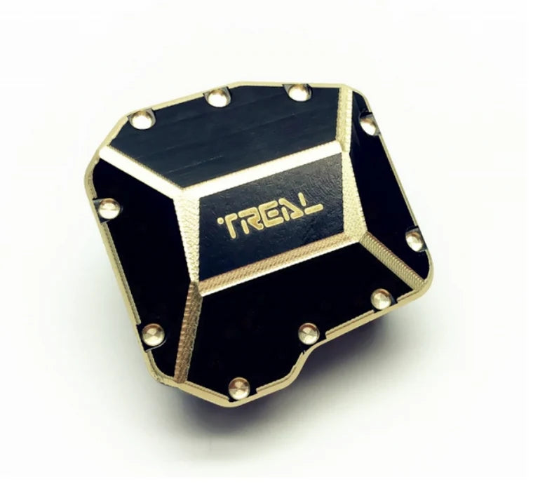 Treal Hobby (X002IAZ3FD) Brass Differential Cover 51g for Portal Axle SCX10iii
