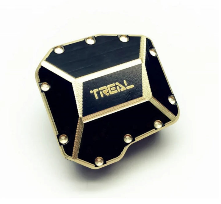 Treal Hobby (X002IAZ3FD) Brass Differential Cover 51g for Portal Axle SCX10iii