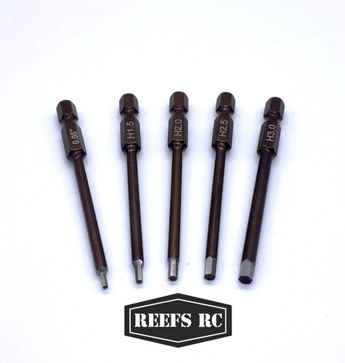 REEFS Multi Tool Hex Bits (5pc)