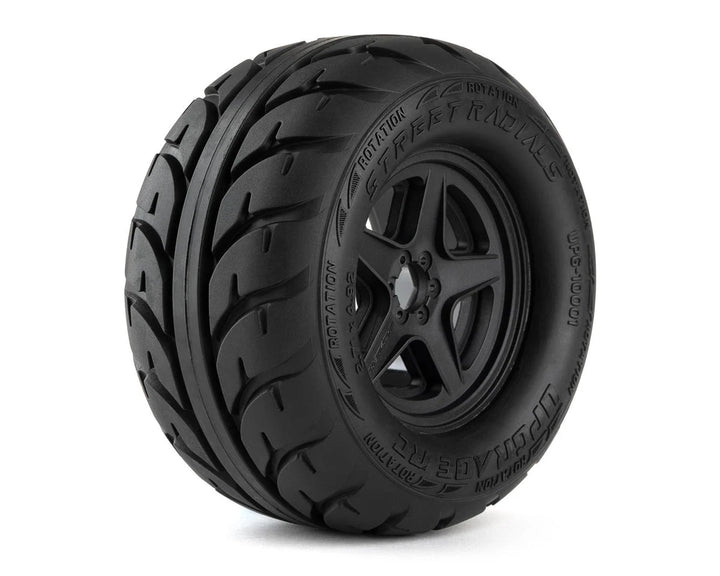 UpGrade RC Street Radials 2.8" Pre-Mounted On-Road