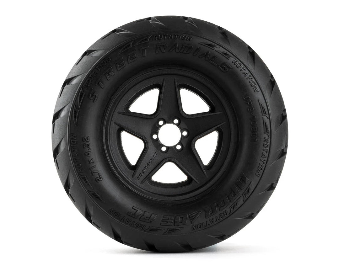 UpGrade RC Street Radials 2.8" Pre-Mounted On-Road