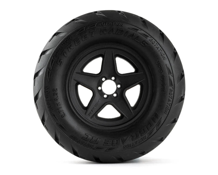 UpGrade RC Street Radials 2.8" Pre-Mounted On-Road