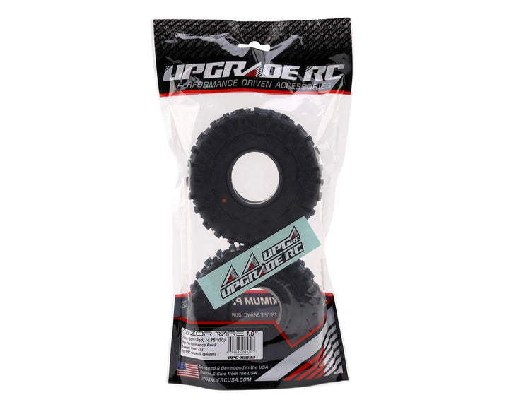 UpGrade RC Razor Wire 1.9" Class 2 High Performance Rock Crawler Tires (2) (Super Soft) (4.75" O.D.)
