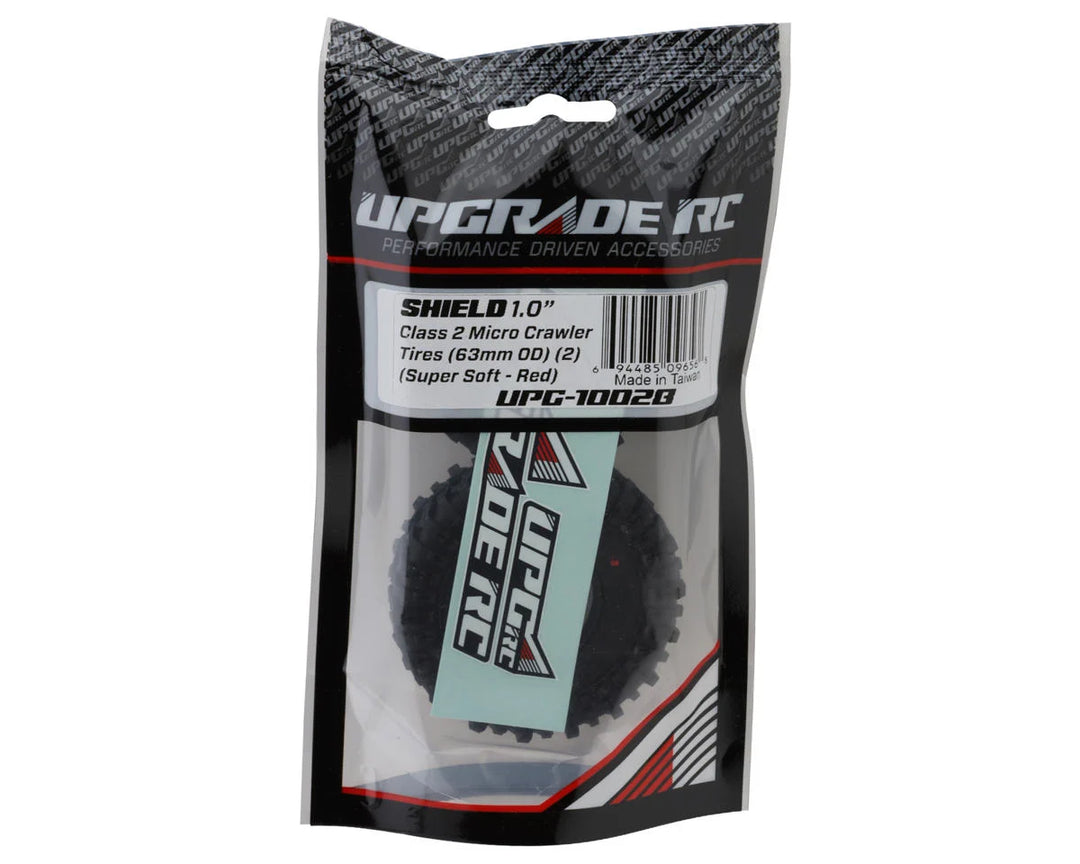 UpGrade RC Micro Shield 1.0" Class 2 Micro Crawler Tires (2) (63mm OD) (Super Soft)