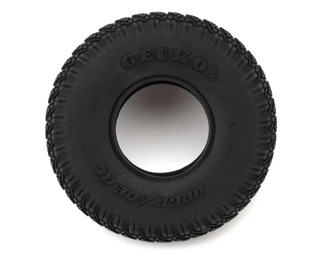 UpGrade RC Micro Gecko 1.0" Class 2 Extreme Performance Micro Crawler Tires (2) (64mm OD) (Super Soft)