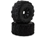 UpGrade RC BELTED Dirt Claw 2.9" Pre-Mounted Tires for Traxxas MAXX (2) (Regular & Wide Offset Hexes Included)