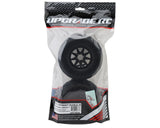 UpGrade RC Belted Street Radials 2.9" Pre-Mounted Tires for Traxxas MAXX (2) (Regular & Wide Offset Hexes Included)