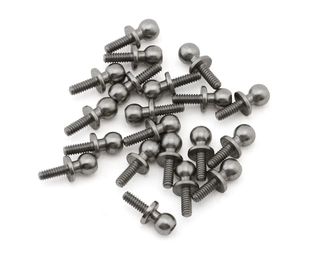 UpGrade RC Stainless Steel Ball Studs w/Hex Drive for Losi Micro-B & Micro-T™ (20)