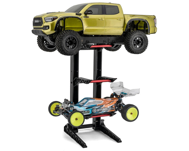 UpGrade RC 3 Layer 1/10 & 1/8 Car Stand (200x240x475mm) W/Carrying Bag