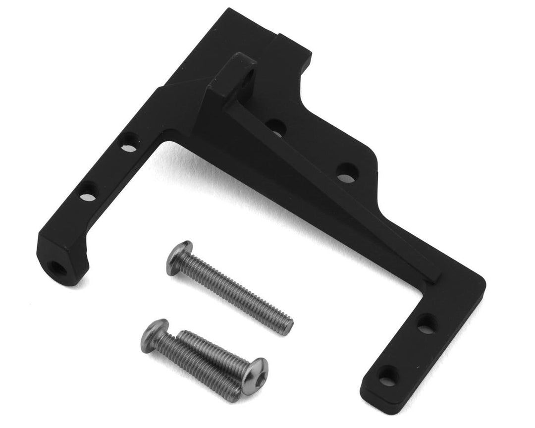 Vanquish Products F10 BTA Aluminum On Axle Servo Mount (Clear Anodized)