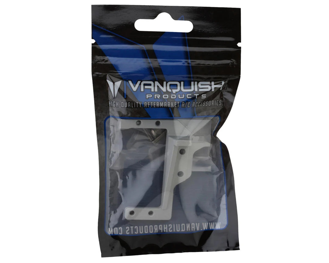 Vanquish Products F10 BTA Aluminum On Axle Servo Mount (Clear Anodized)