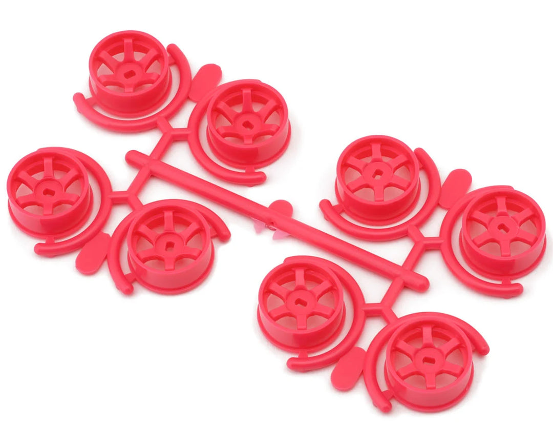 Yeah Racing Mini-Z AWD 8.5mm 5-Spoke Narrow Rims Set (Choose Color) (0mm/+1mm/+2mm/+3mm)