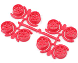 Yeah Racing Mini-Z AWD 8.5mm 5-Spoke Narrow Rims Set (Choose Color) (0mm/+1mm/+2mm/+3mm)