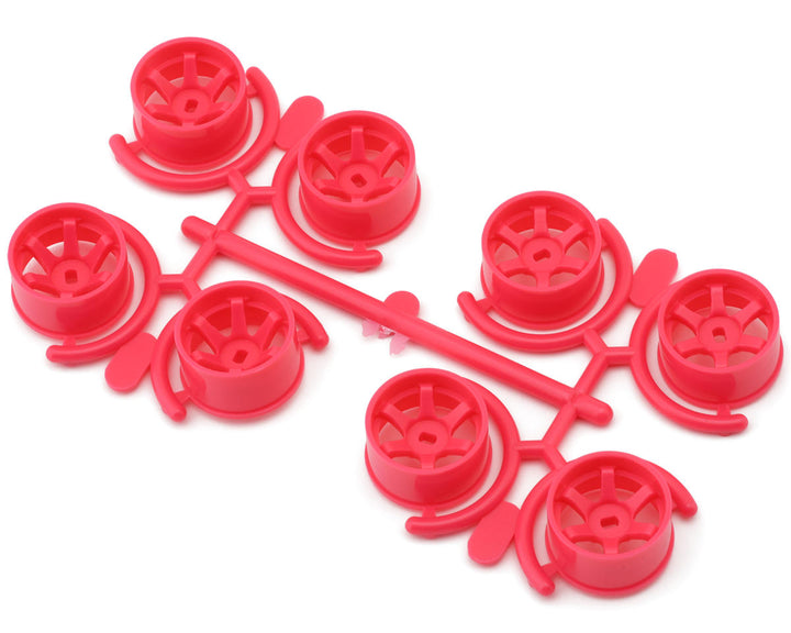 Yeah Racing Mini-Z AWD 11mm 5-Spoke Wide Rims Set (Choose Color) (0mm/+1mm/+2mm/+3mm)