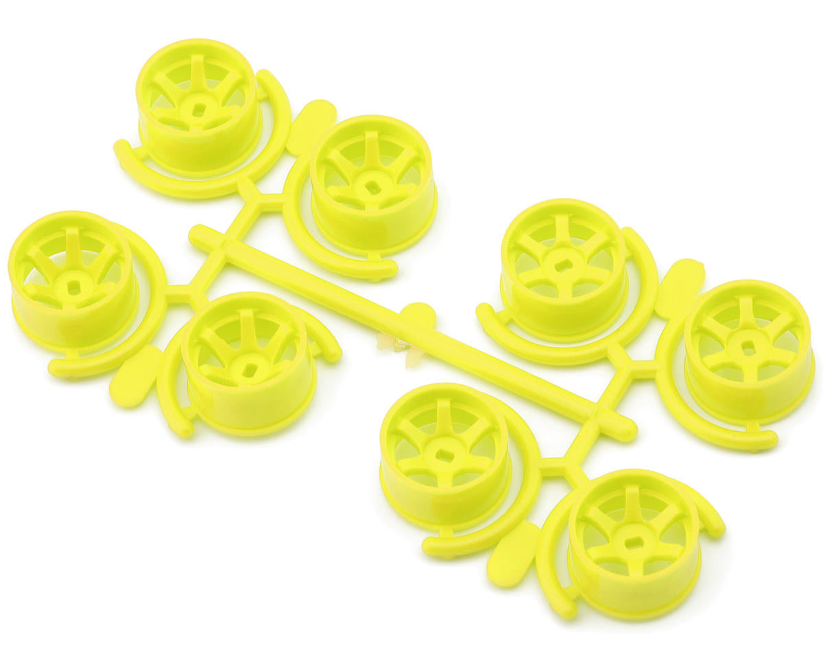 Yeah Racing Mini-Z AWD 11mm 5-Spoke Wide Rims Set (Choose Color) (0mm/+1mm/+2mm/+3mm)