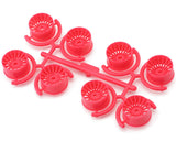 Yeah Racing Mini-Z AWD 11mm Multi-Spokes Wide Rims Set (Choose Color) (0mm/+1mm/+2mm/+3mm)