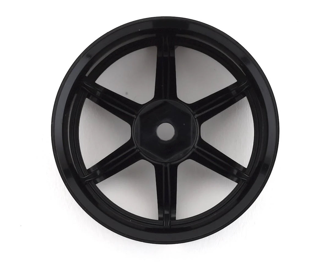 Yokomo 12mm Hex Racing Performer Drift Wheels (Black) (2) (8mm Offset)