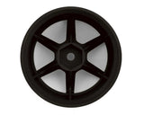 Yokomo 12mm Hex Racing Performer High Traction RWD Drift Wheels (Titanium) (2) (6mm Offset)