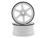 Yokomo 12mm Hex Racing Performer High Traction RWD Drift Wheels (2) (6mm Offset) (Choose Color)