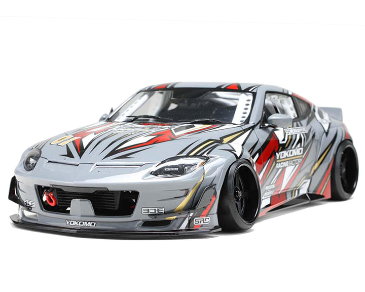 Yokomo 1/10 Pandem Nissan Fairlady Z RZ34 Drift Body w/Light Bracket & Spoiler (Clear)