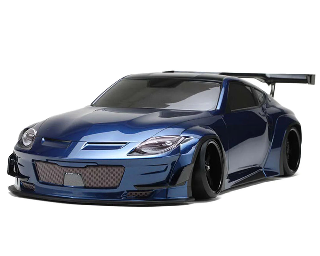 Yokomo Pandem Nissan Fairlady Z RZ34 Drift Body w/Light Bracket & Spoiler (Clear)